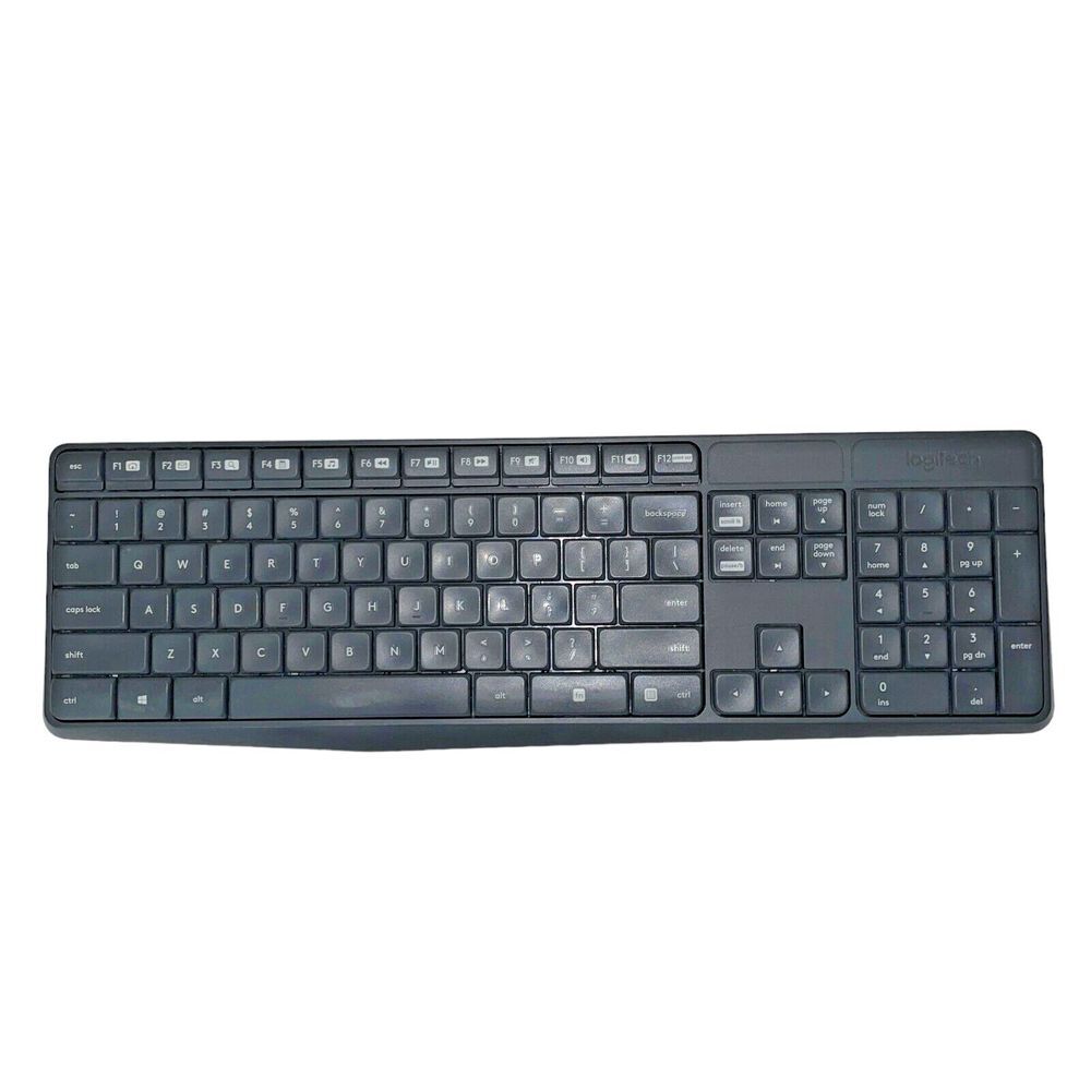 Logitech K235 Gray Wireless Keyboard Without USB Adapter‎ And Mouse